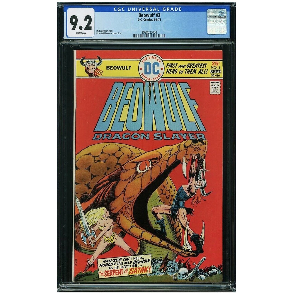 BEOWULF #3, CGC 9.2 NM